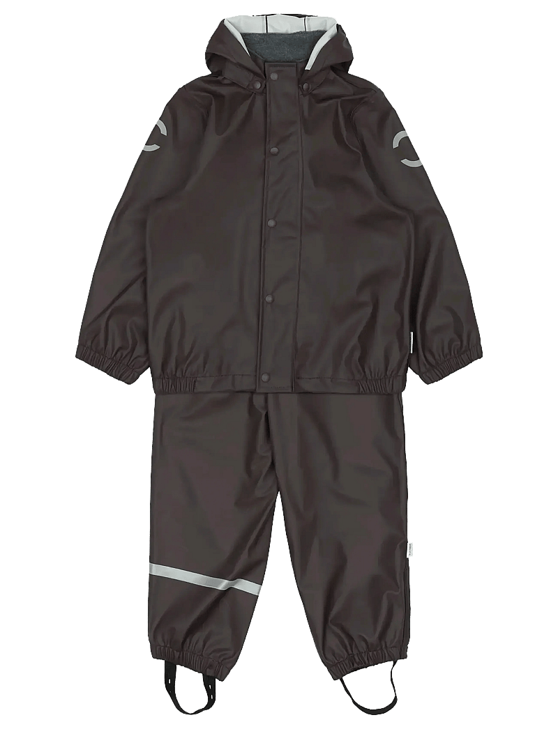 mikk-line - PU Rain no Susp. - regnsæt - raisin - 0