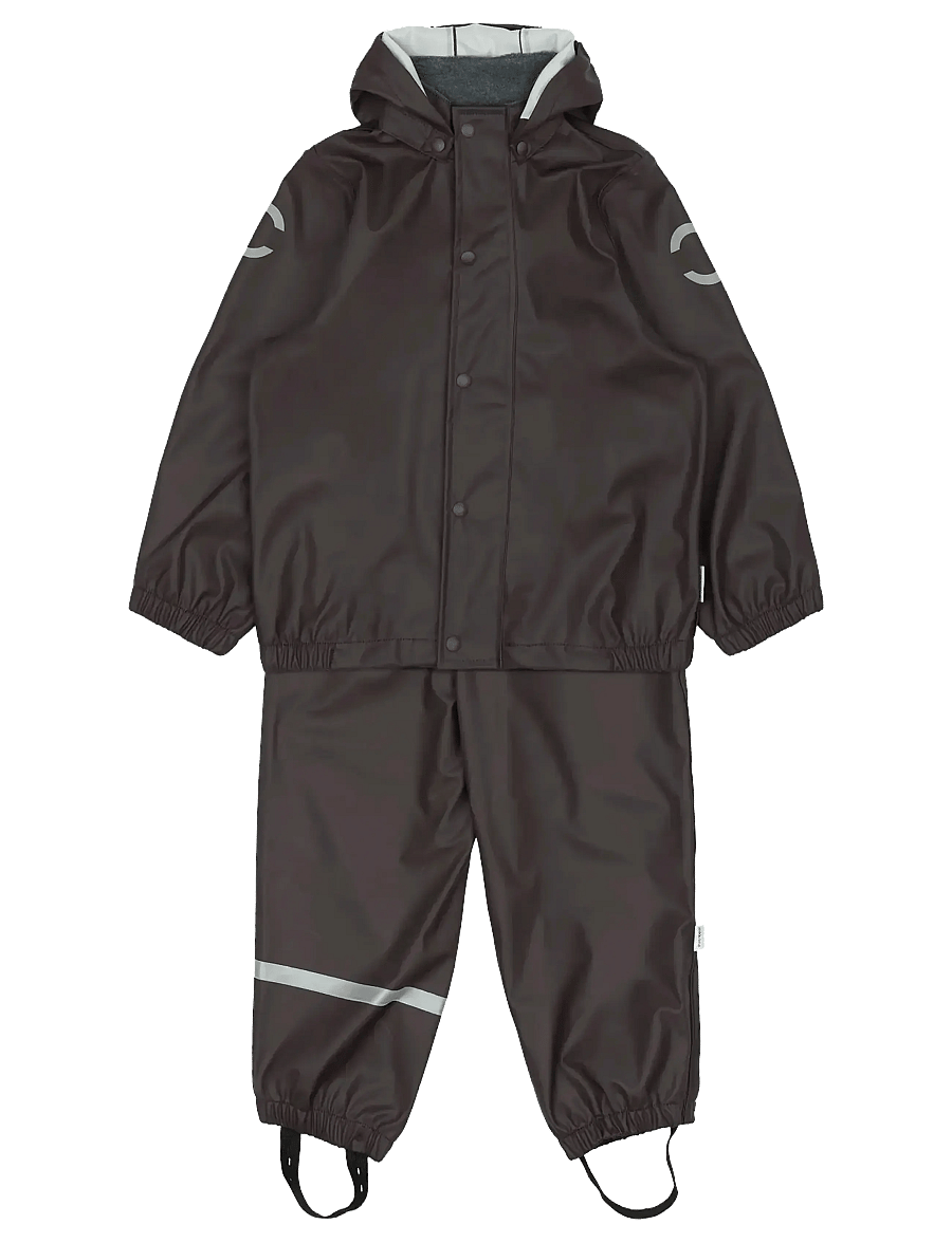 mikk-line - PU Rain no Susp., GRS - regnsæt - raisin - 0