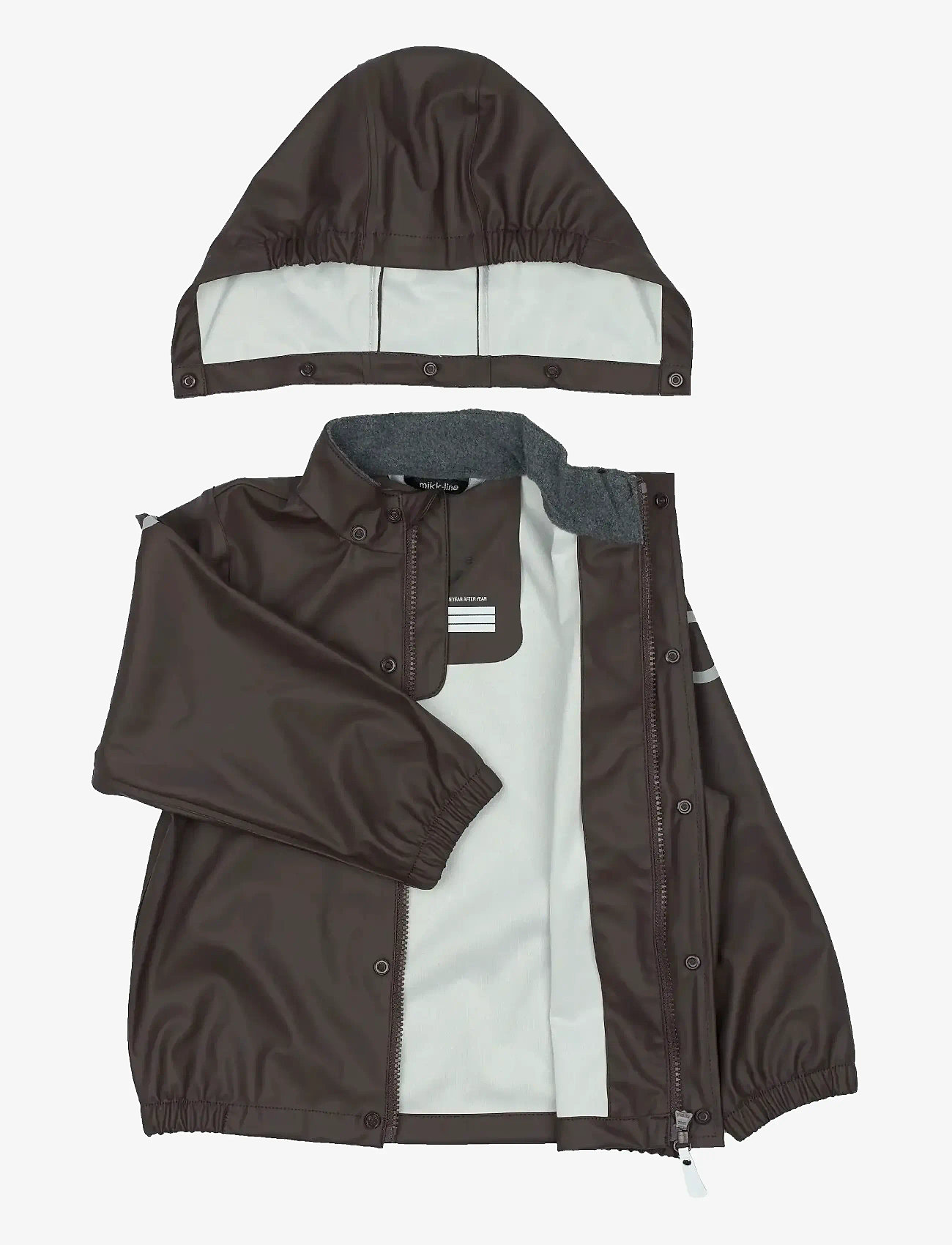 mikk-line - PU Rain no Susp. - regnsæt - raisin - 3