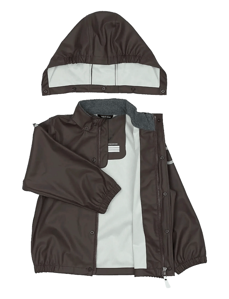 mikk-line - PU Rain no Susp. - regnsæt - raisin - 3