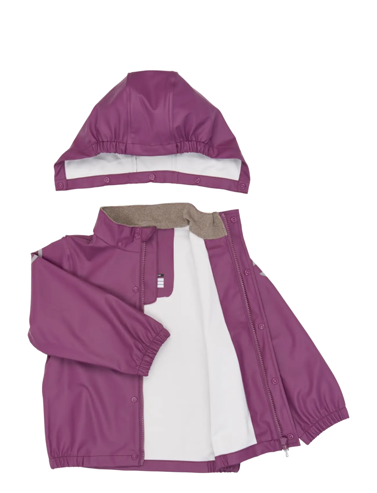 mikk-line - PU Rain no Susp., GRS - regensets - tulipwood - 3