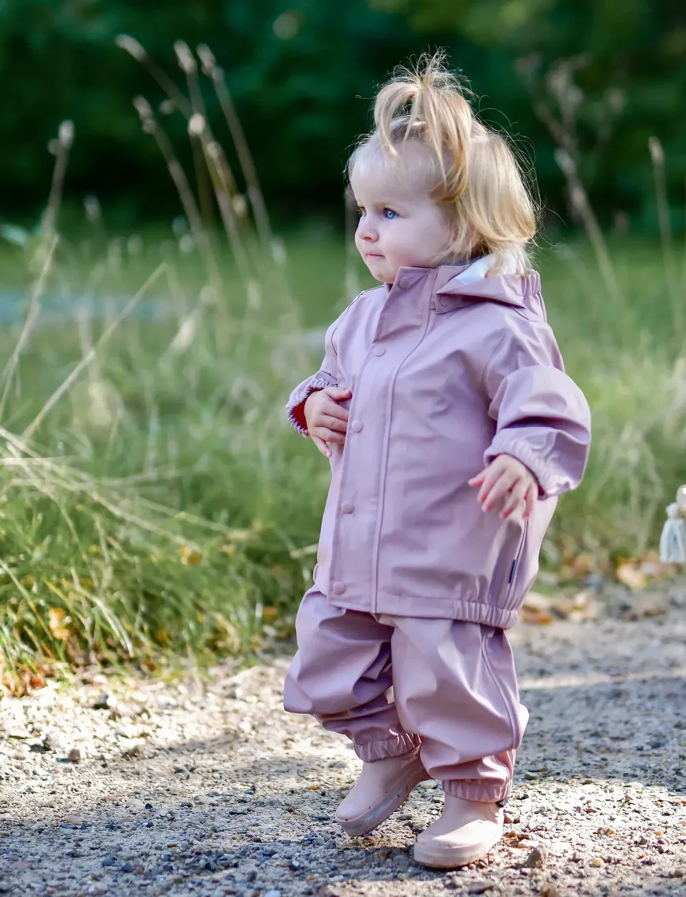 mikk-line - PU Rain no Susp. - vihmakomplektid - adobe rose - 0