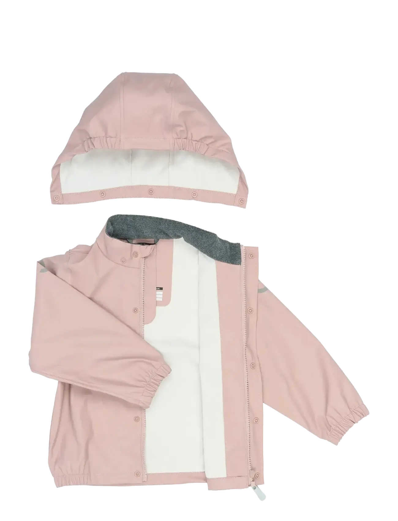 mikk-line - PU Rain no Susp., GRS - regenkleidung - adobe rose - 4