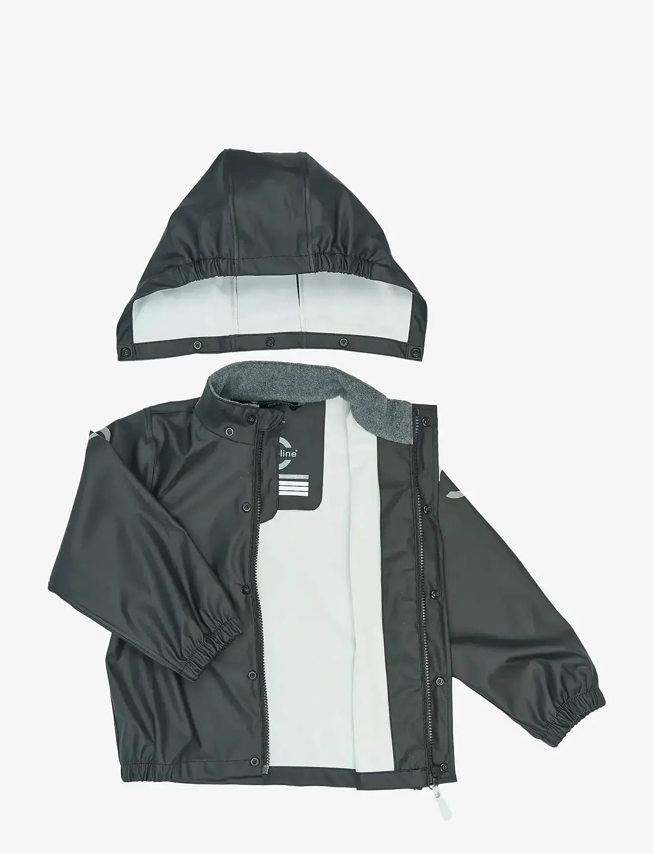 mikk-line - PU Rain no Susp. - regnställ - black - 4