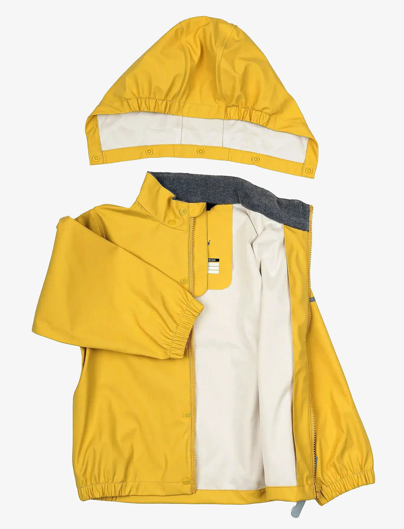 mikk-line - PU Rain no Susp. - jacken & mäntel - sunflower - 4