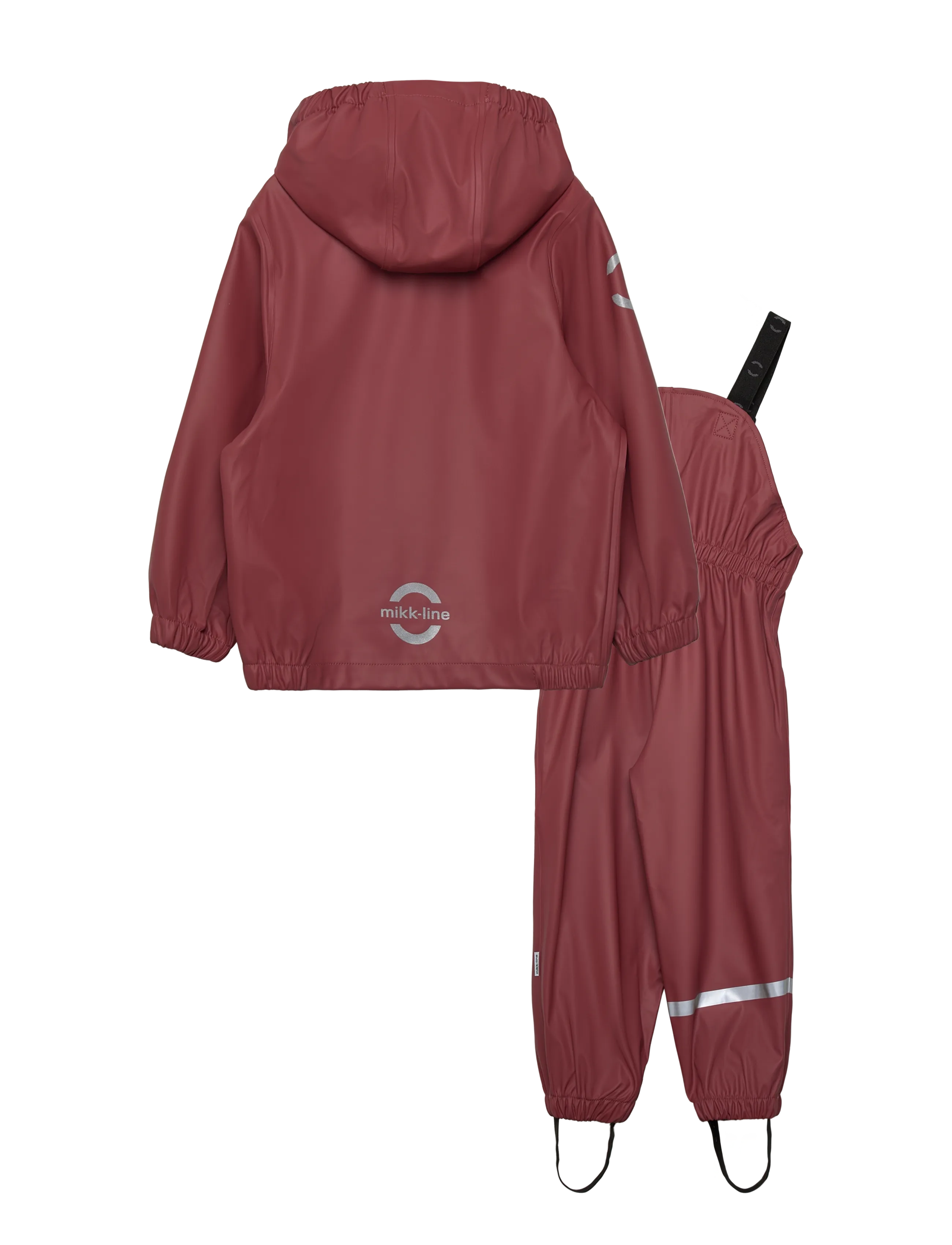 mikk-line - PU Rain w. Susp., GRS - rain sets - apple butter - 1