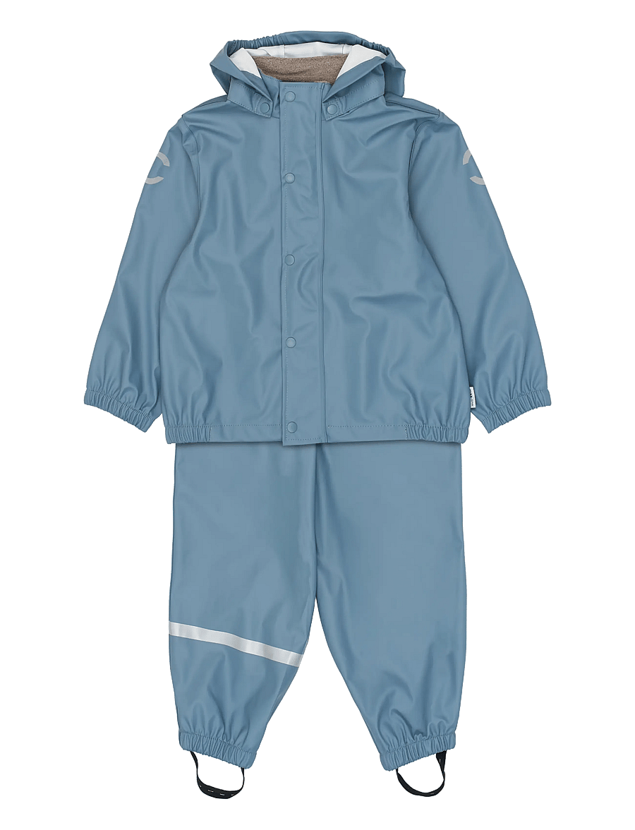 mikk-line - PU Rain w. Susp., GRS - regensets - blue mirage - 0