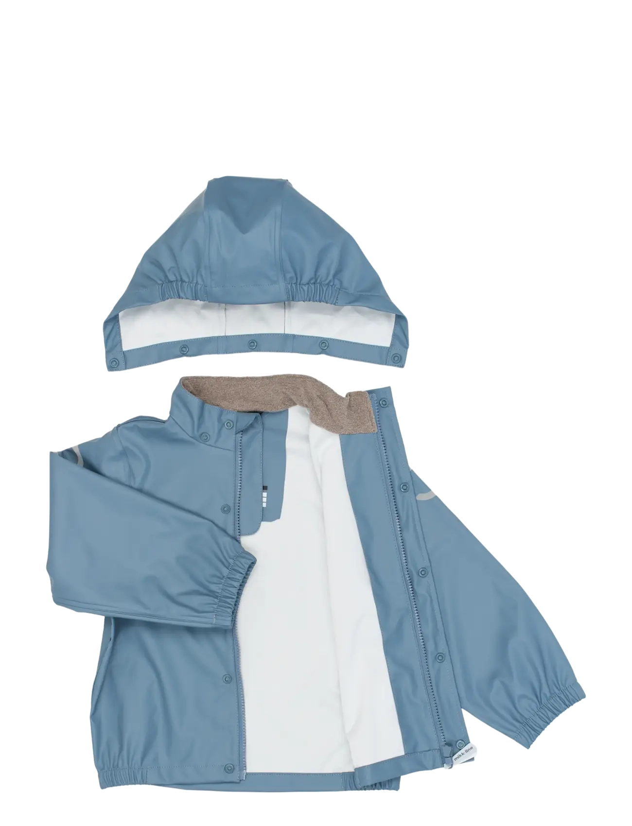 mikk-line - PU Rain w. Susp., GRS - regensets - blue mirage - 3