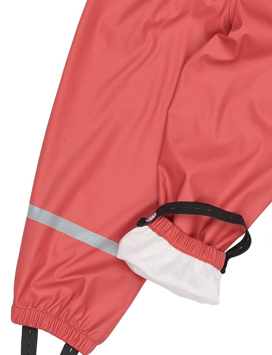 mikk-line - PU Rain w. Susp., GRS - regnställ - cranberry - 5