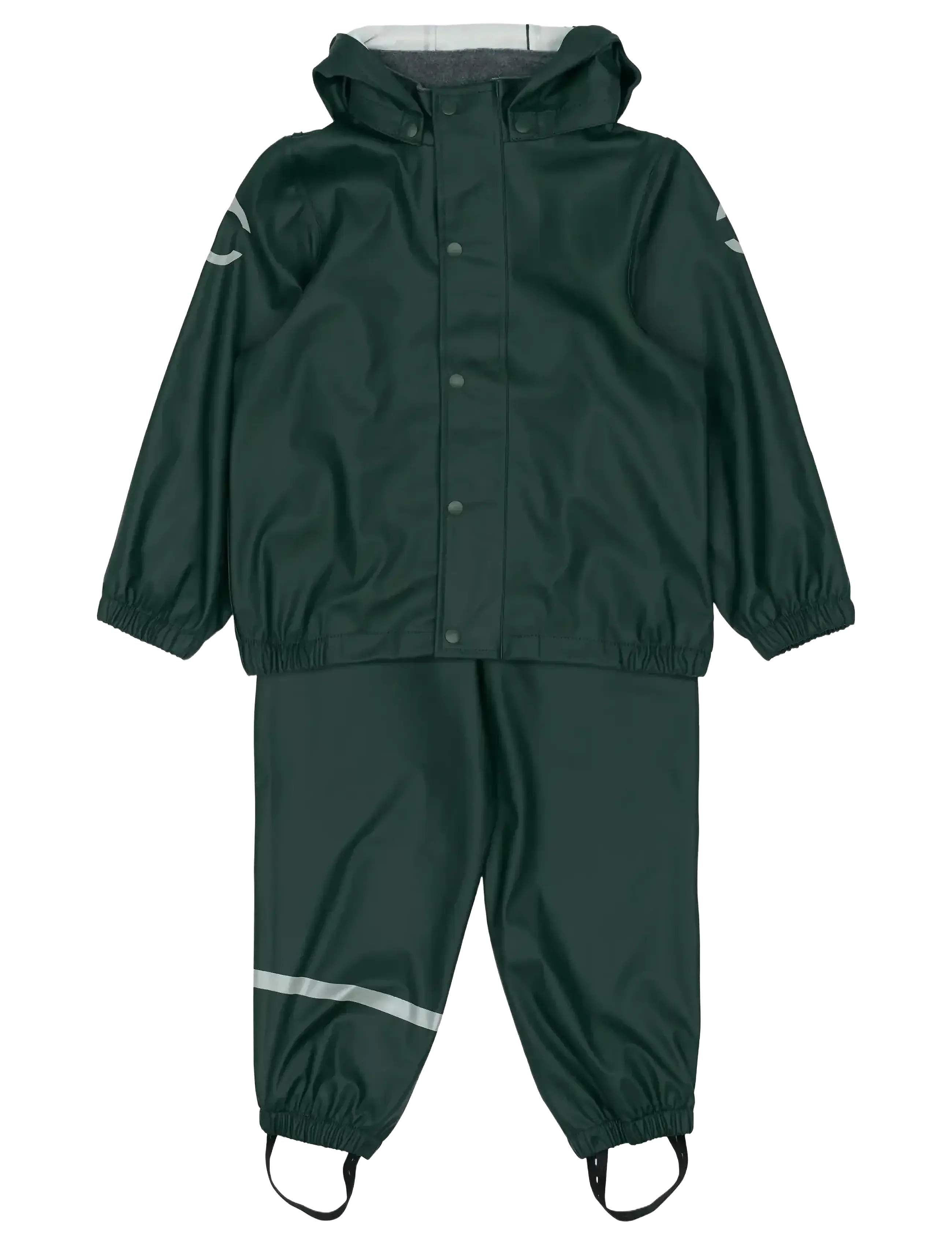 mikk-line PU Rain w. Susp., GRS - Regntøj - DARKEST SPROUSE / green