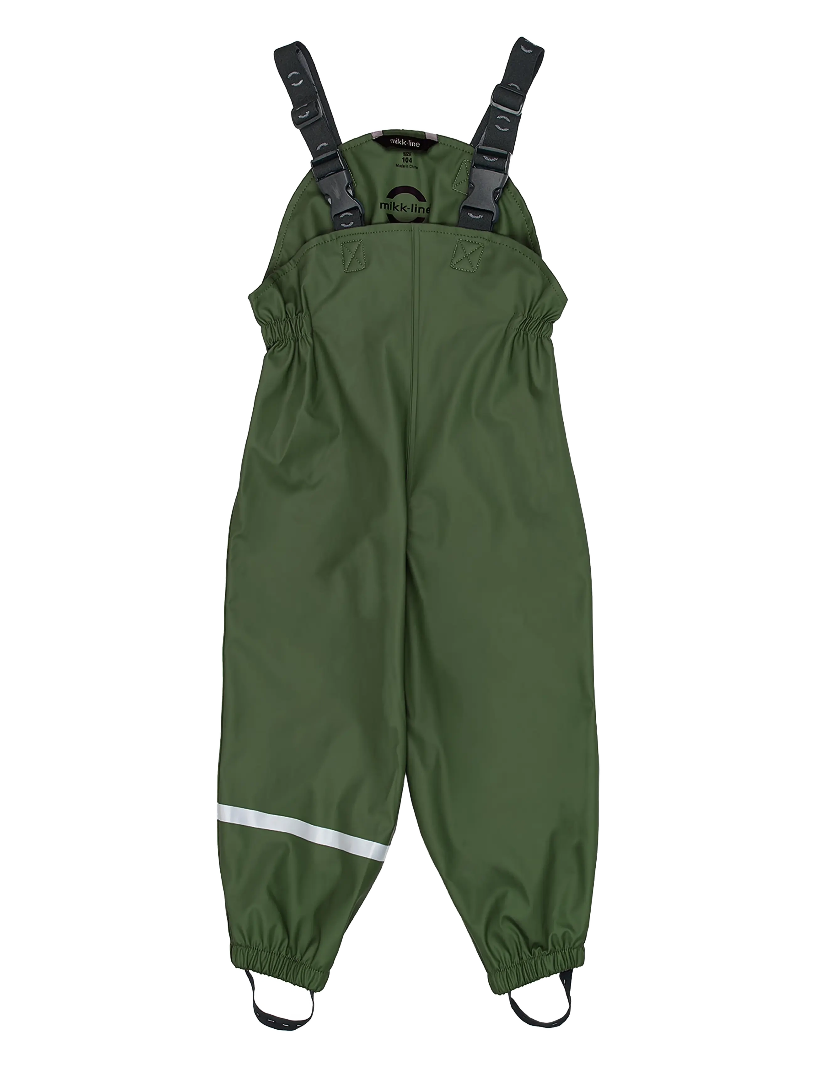 mikk-line - PU Rain w. Susp., GRS - regensets - kombu green - 4