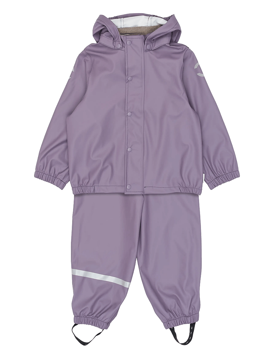 mikk-line - PU Rain w. Susp., GRS - regensets - purple sage - 0
