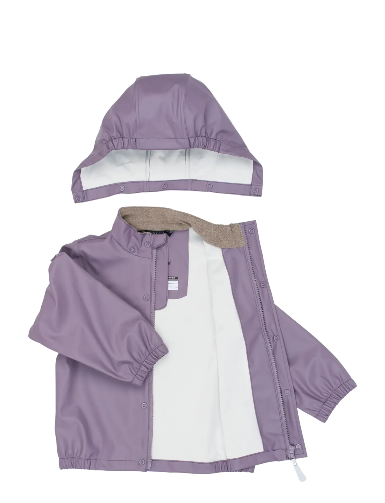 mikk-line - PU Rain w. Susp., GRS - regensets - purple sage - 3