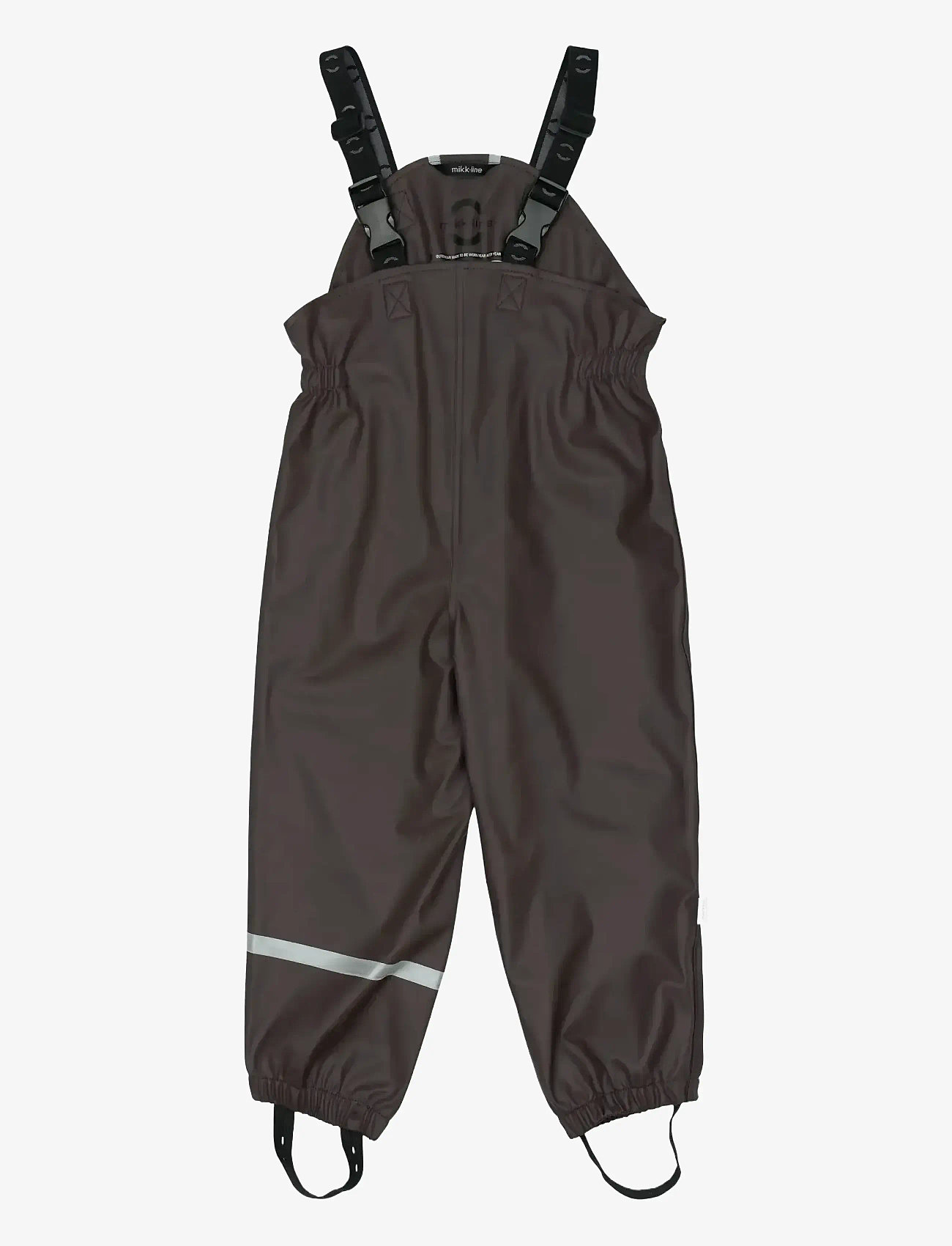 mikk-line - PU Rain w. Susp. - regnställ - raisin - 2