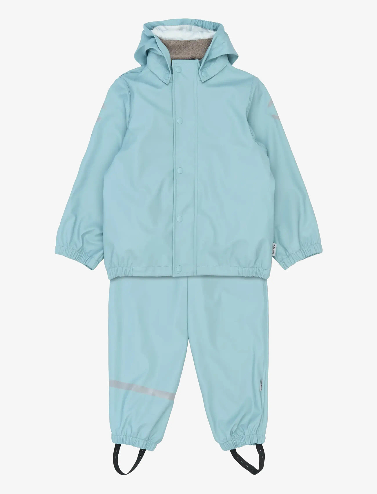 mikk-line - PU Rain w. Susp., GRS - regnsæt - stone blue - 0