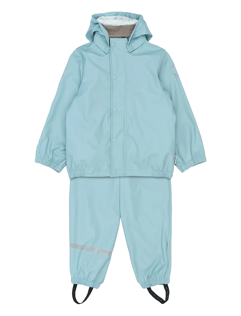 mikk-line - PU Rain w. Susp., GRS - regnsæt - stone blue - 0