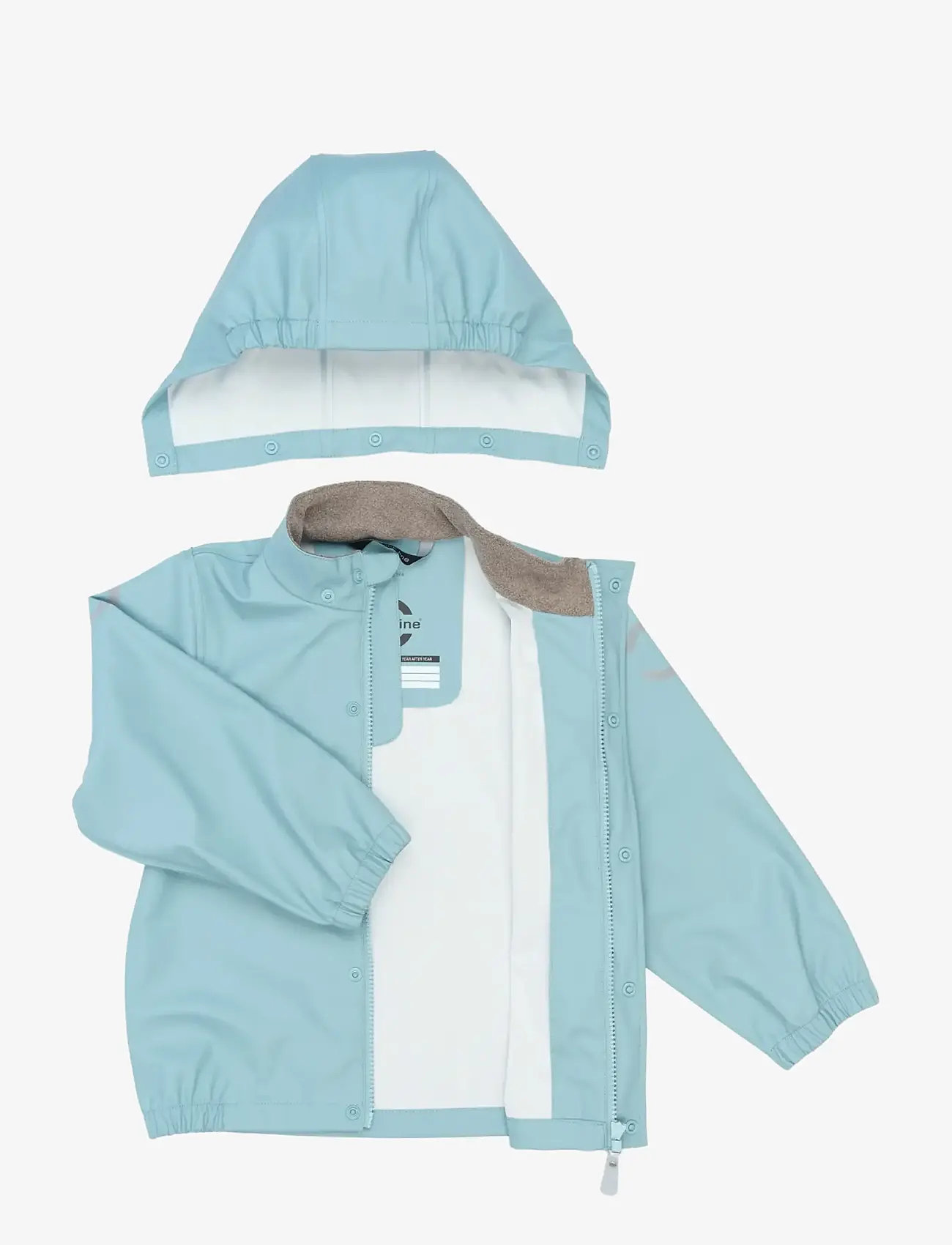 mikk-line - PU Rain w. Susp., GRS - regnsæt - stone blue - 3