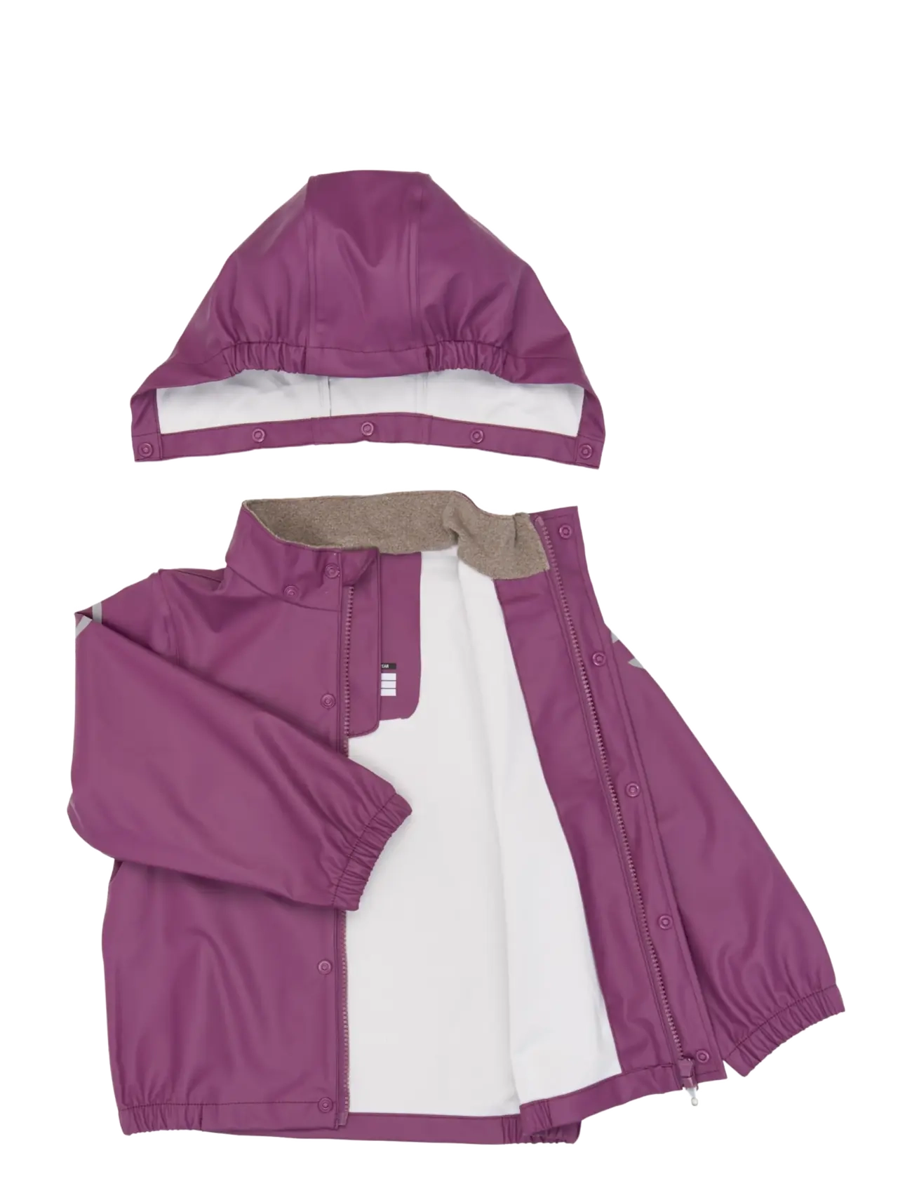 mikk-line - PU Rain w. Susp., GRS - regensets - tulipwood - 3