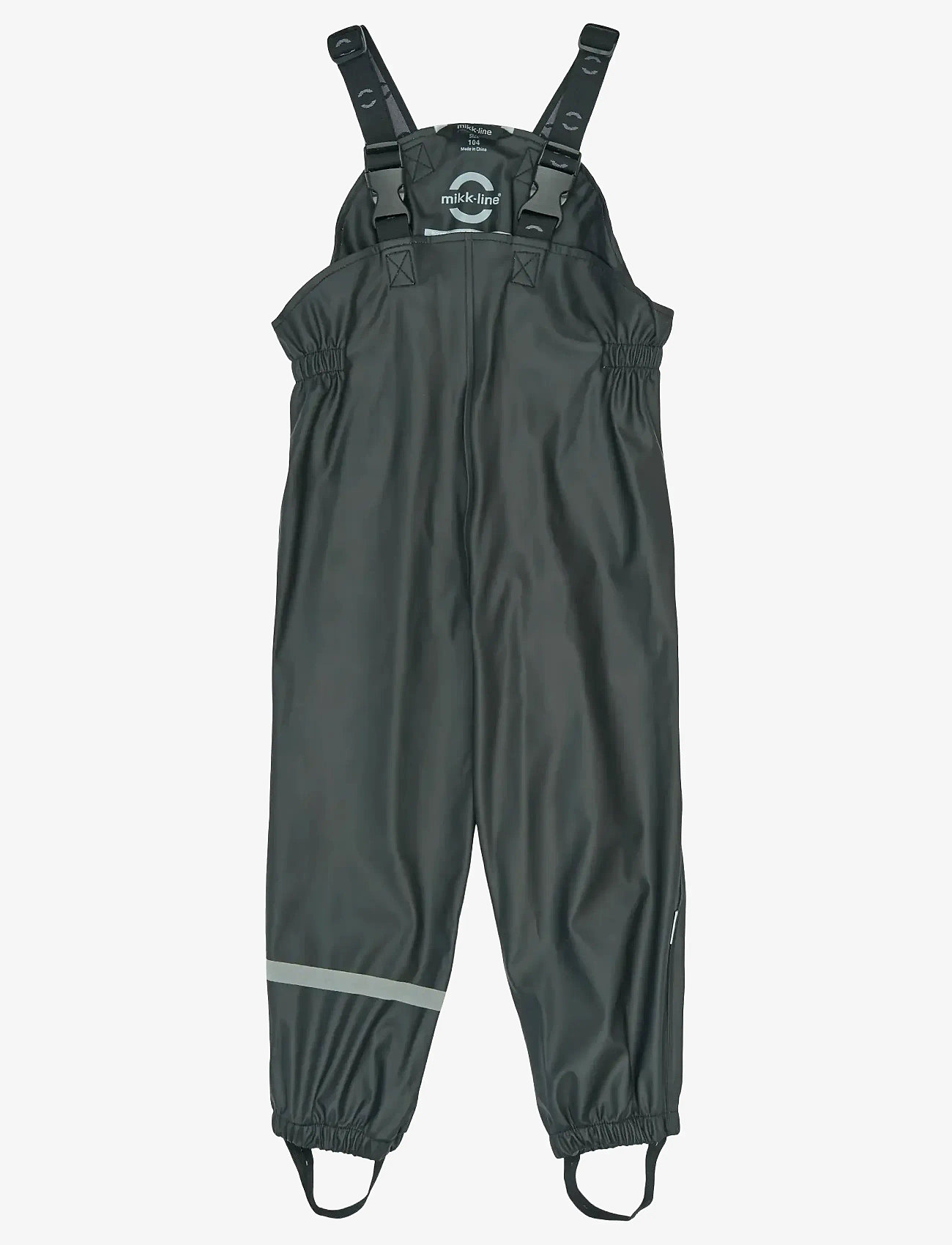 mikk-line - PU Rain w. Susp. - regnsæt - black - 5