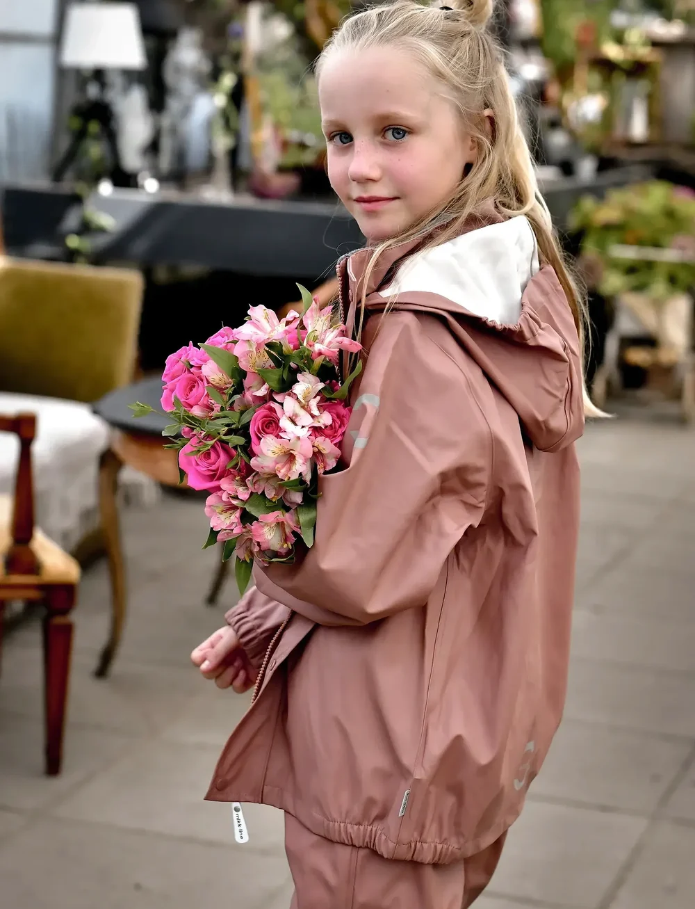 mikk-line - PU Rain w. Susp. - vihmakomplektid - burlwood - 0