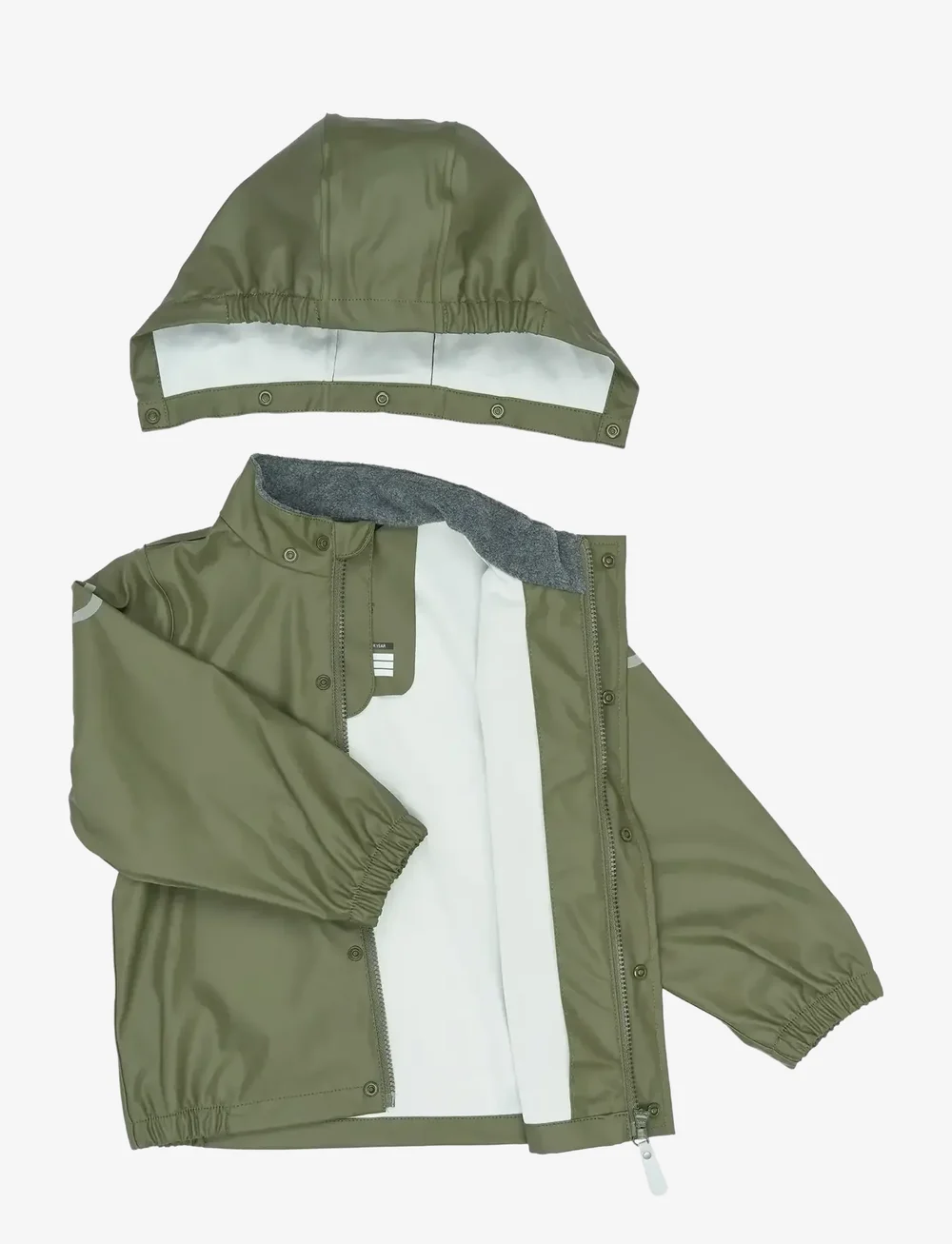 mikk-line - PU Rain w. Susp. - regensets - dusty olive - 4