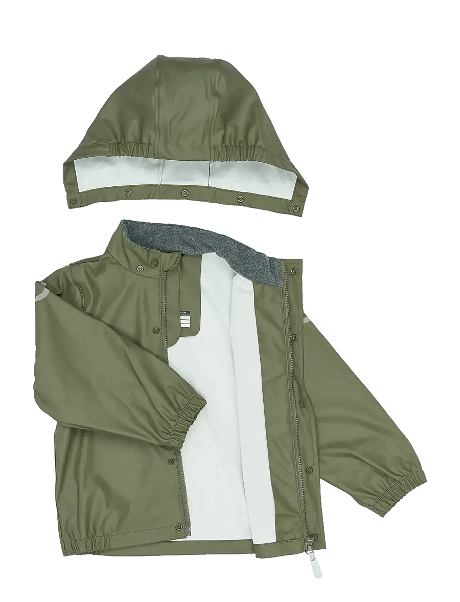 mikk-line - PU Rain w. Susp., GRS - regensets - dusty olive - 4