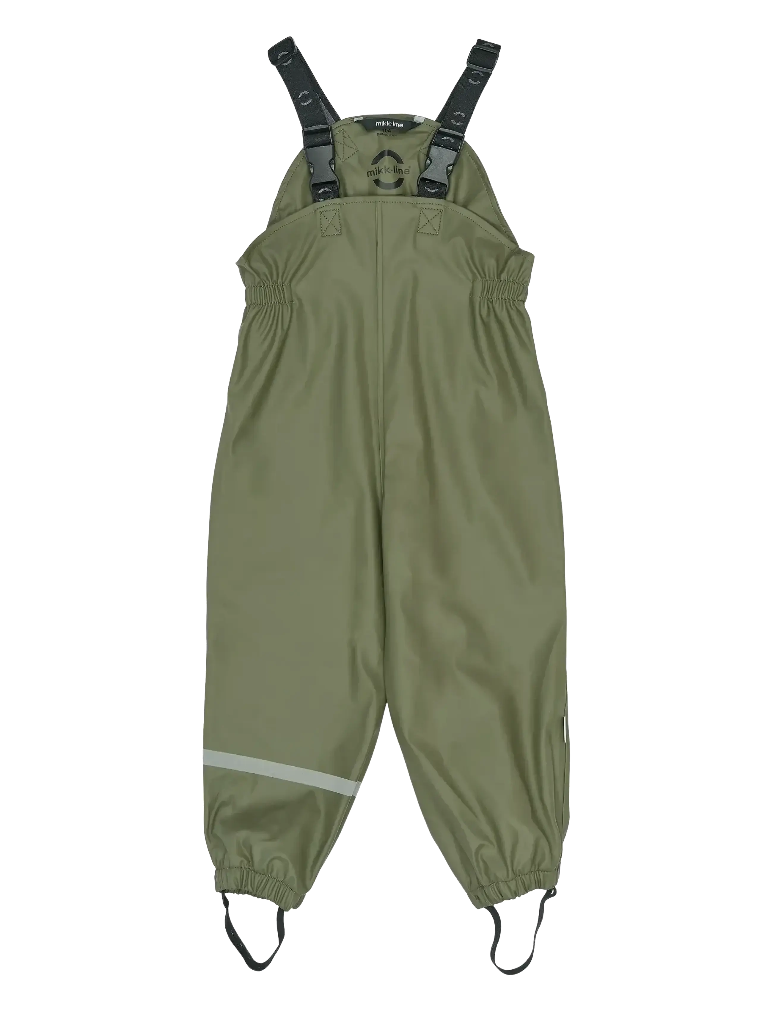 mikk-line - PU Rain w. Susp., GRS - regnsett - dusty olive - 5