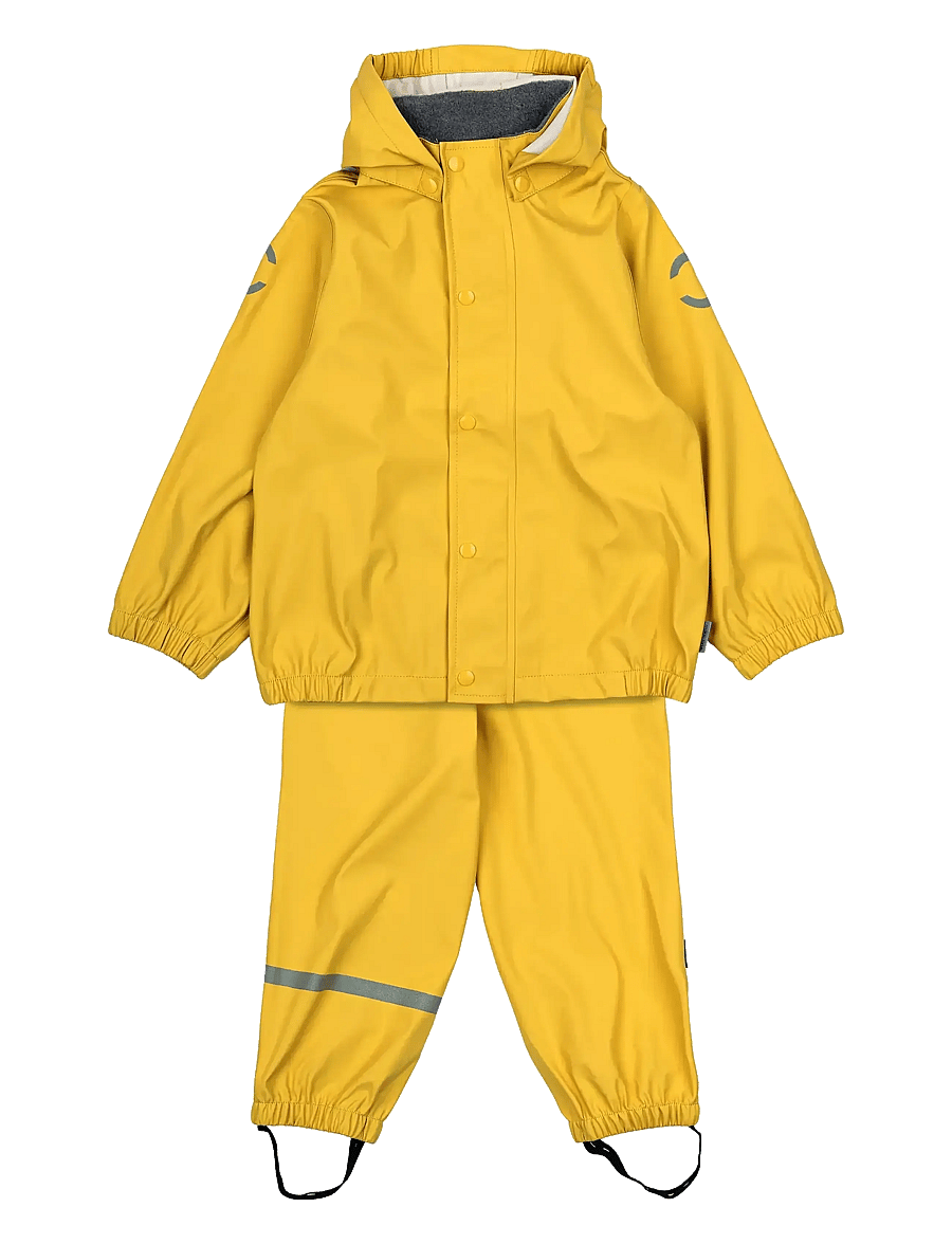 mikk-line - PU Rain w. Susp. - regensets - sunflower - 1
