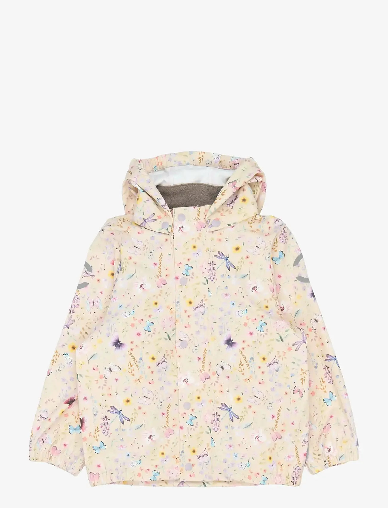 mikk-line - PU Rain Set AOP w. Susp/104 - regensets - butterfly aop - 1