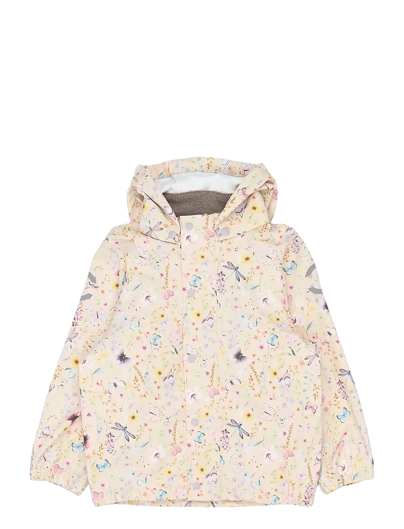 mikk-line - PU Rain Set AOP w. Susp/104 - regensets - butterfly aop - 1