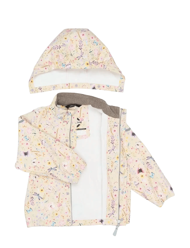 mikk-line - PU Rain Set AOP w. Susp/104 - regensets - butterfly aop - 3