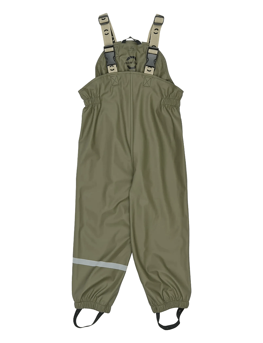 mikk-line - PU Rain Set AOP w. Susp/104 - regensets - croco aop - 5