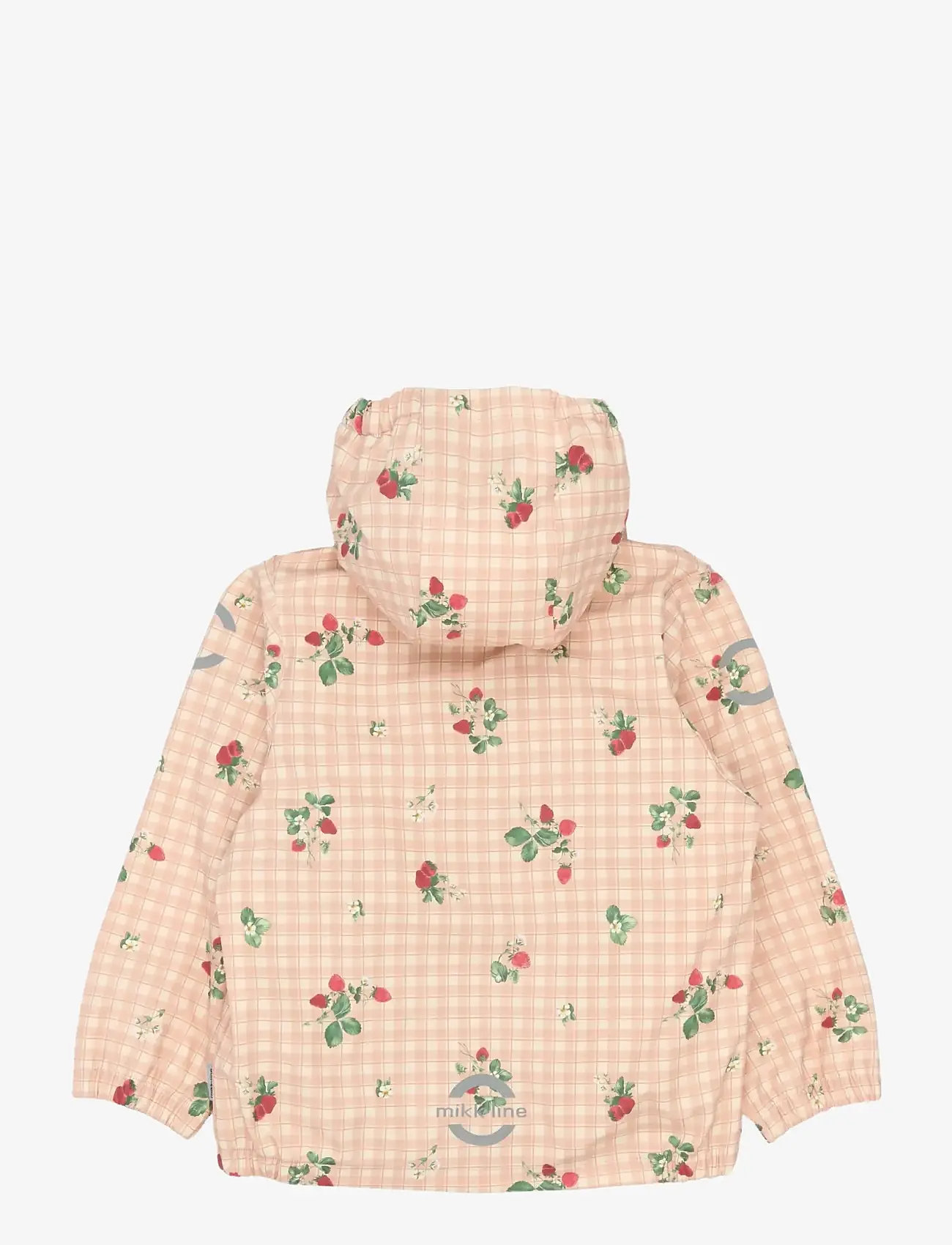 mikk-line - PU Rain Set AOP w. Susp/104 - regnsæt - strawberry aop - 3