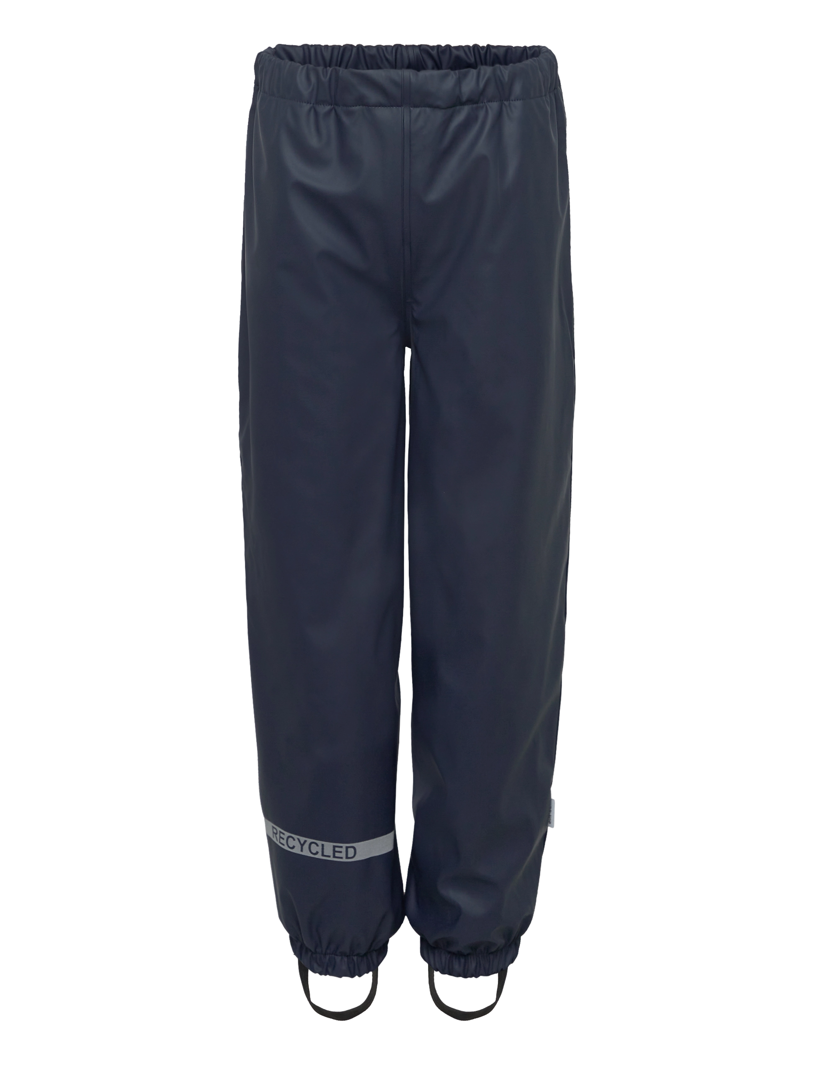 mikk-line - Pu Rain Set w. Fleece/Susp. 104 - vihmakomplektid - blue nights - 2