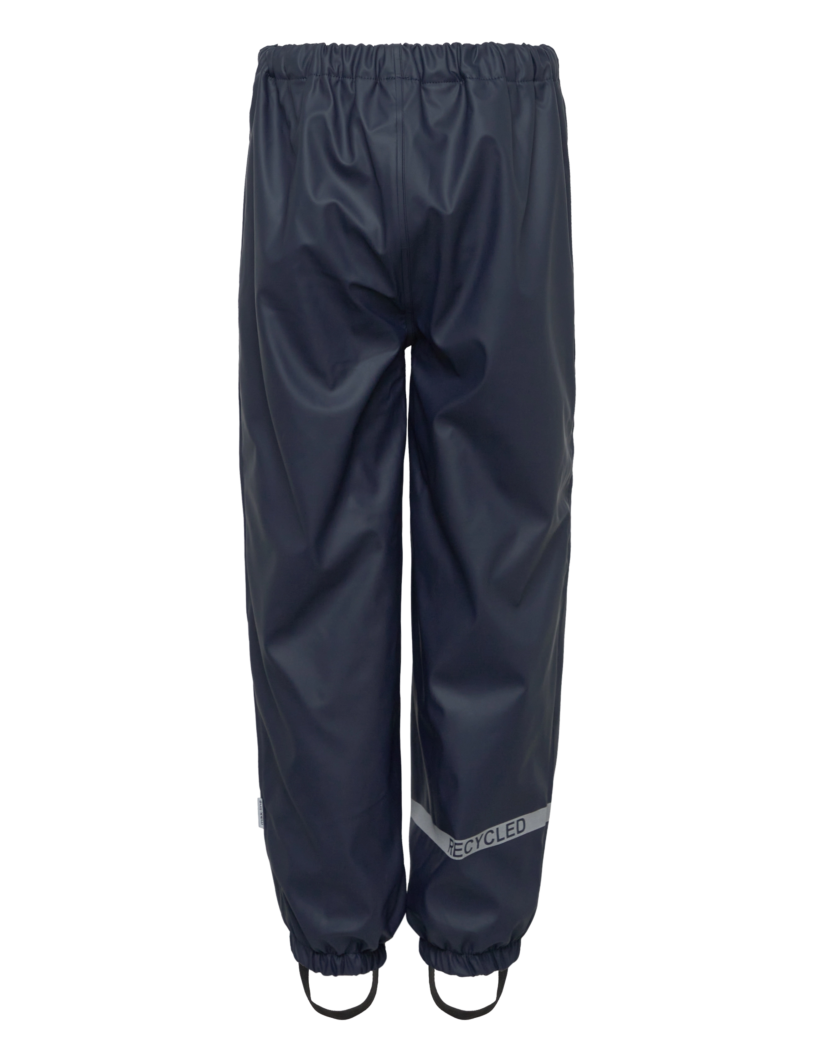 mikk-line - Pu Rain Set w. Fleece/Susp. 104 - vihmakomplektid - blue nights - 3