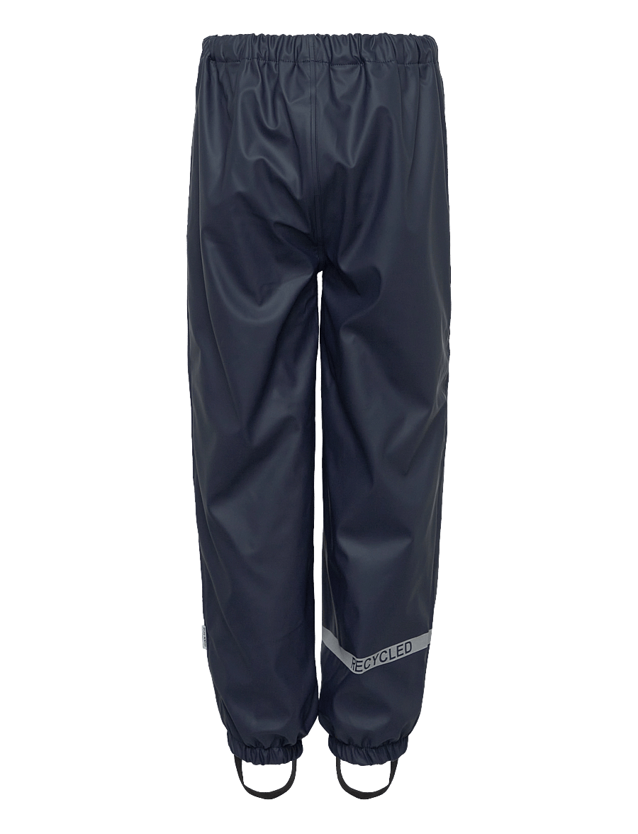 mikk-line - Pu Rain Set w. Fleece/Susp. 104 - vihmakomplektid - blue nights - 3