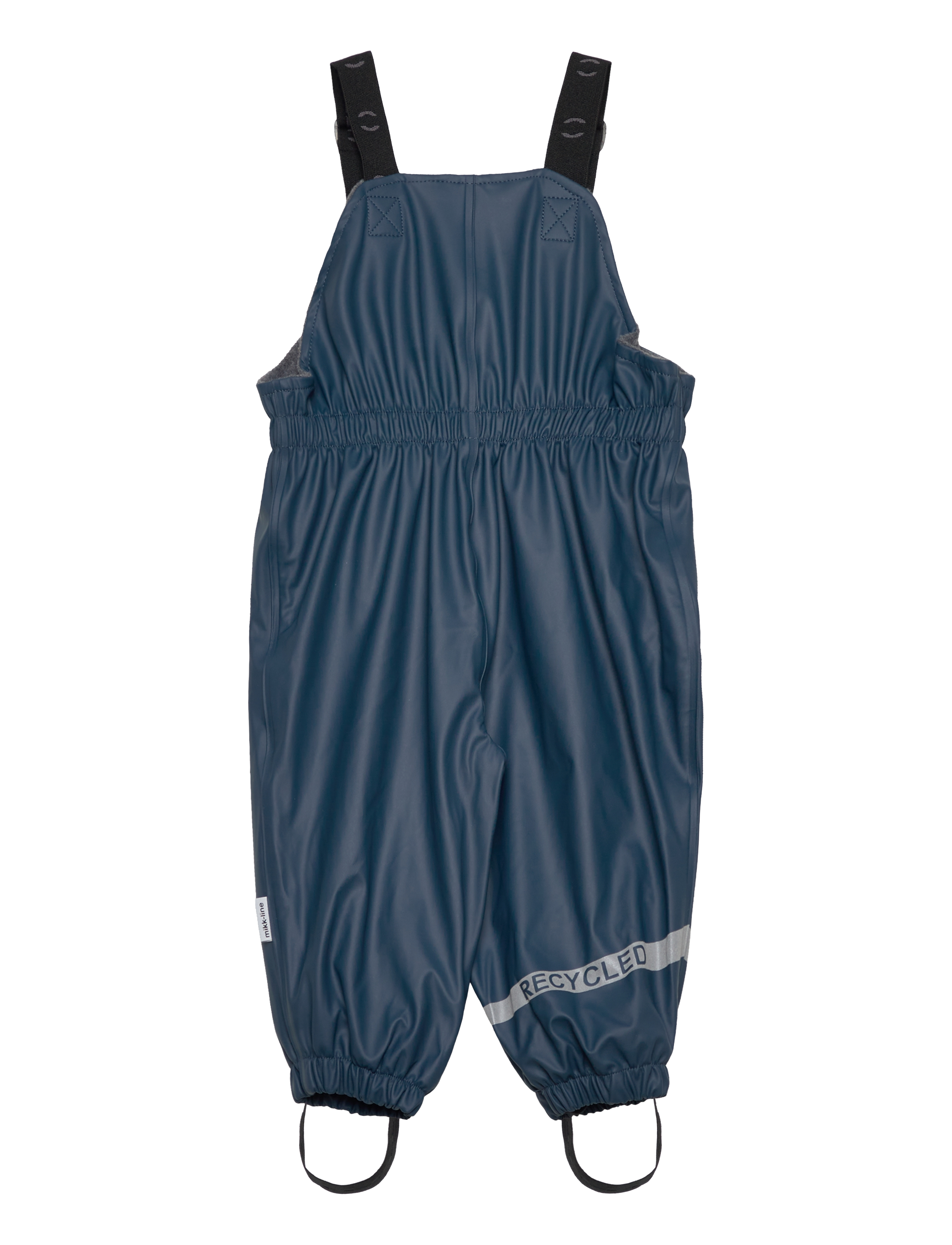 mikk-line - Pu Rain Set w. Fleece/Susp. 104 - Üleriided - orion blue - 3