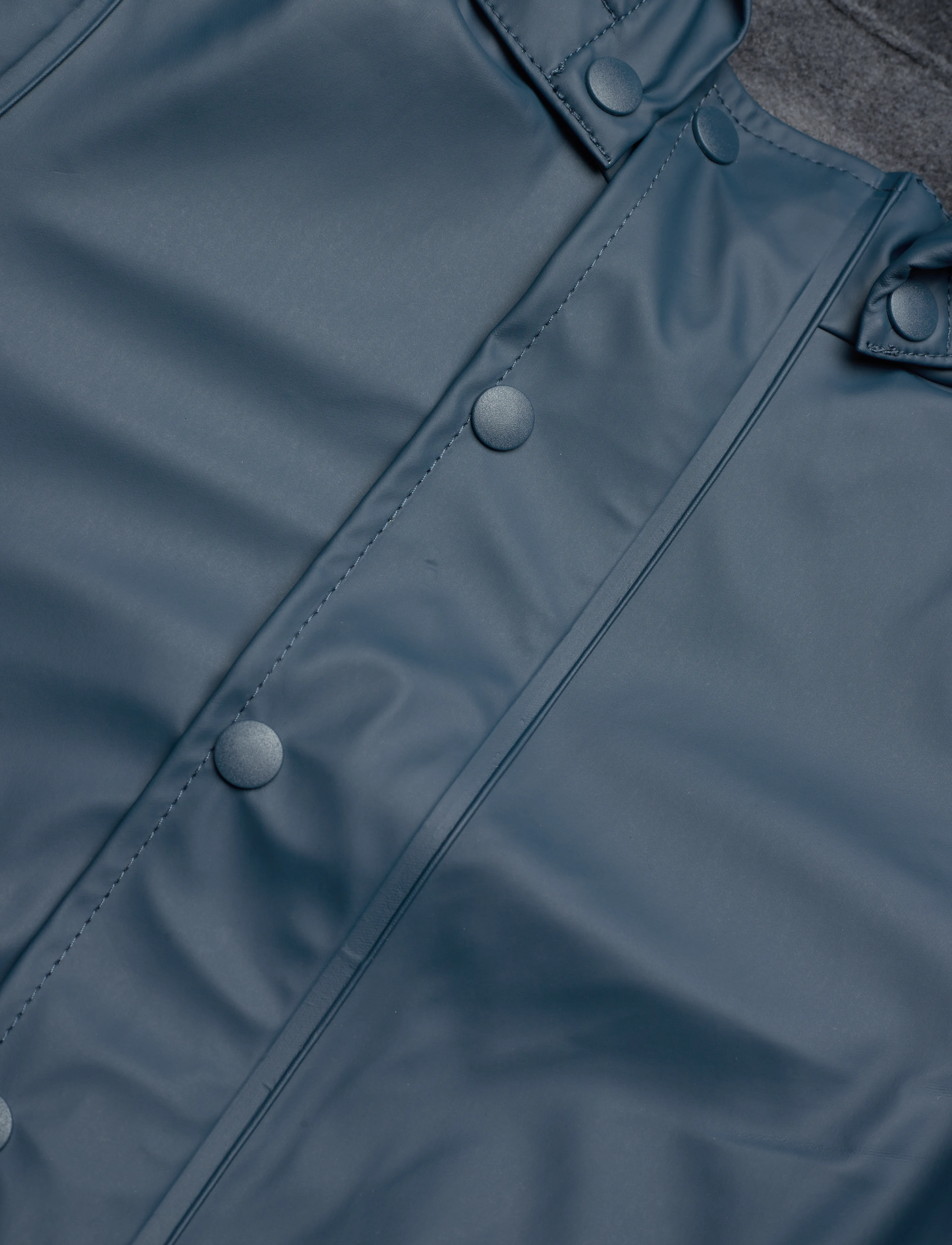 mikk-line - Pu Rain Set w. Fleece/Susp. 104 - Üleriided - orion blue - 4