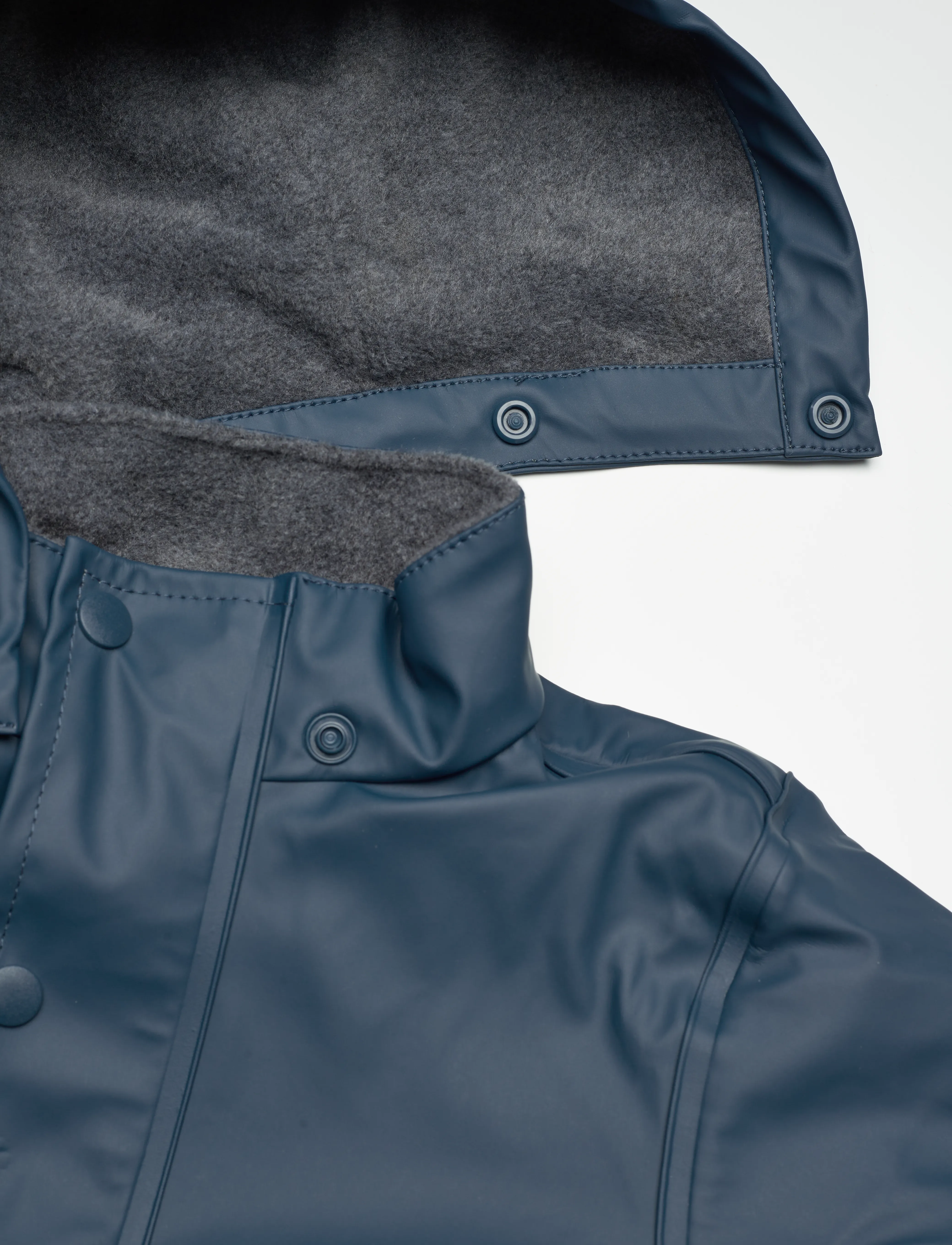 mikk-line - Pu Rain Set w. Fleece/Susp. 104 - Üleriided - orion blue - 5