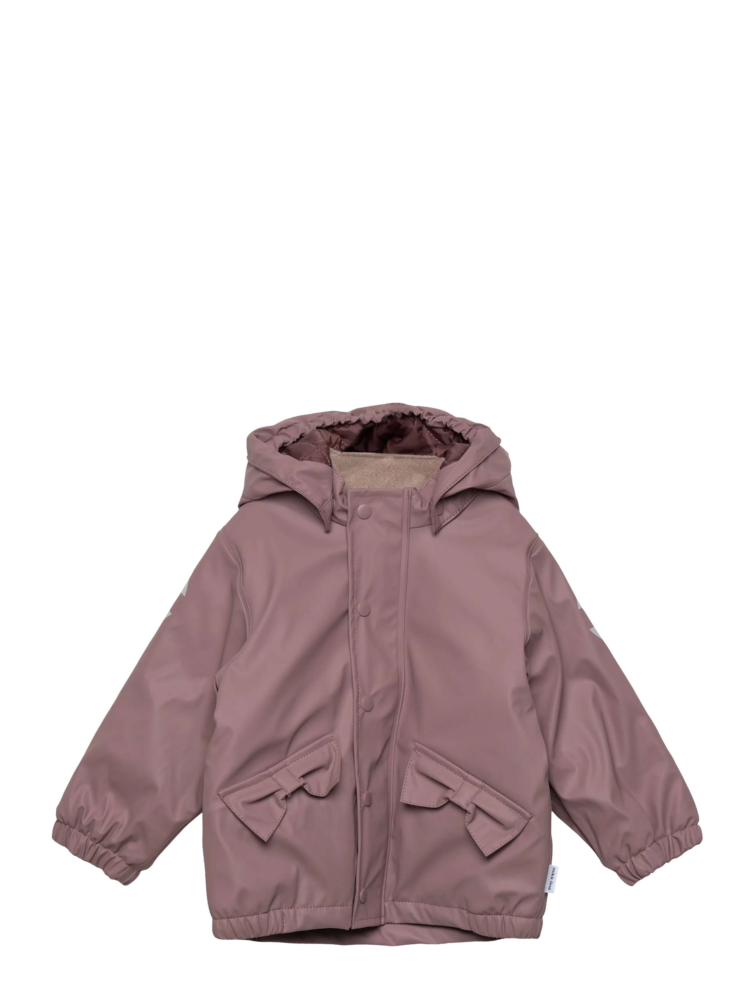 mikk-line PU Rain Set Rec Warm Animal Susp104 - Outerwear - TWILIGHT MAUVE / purple