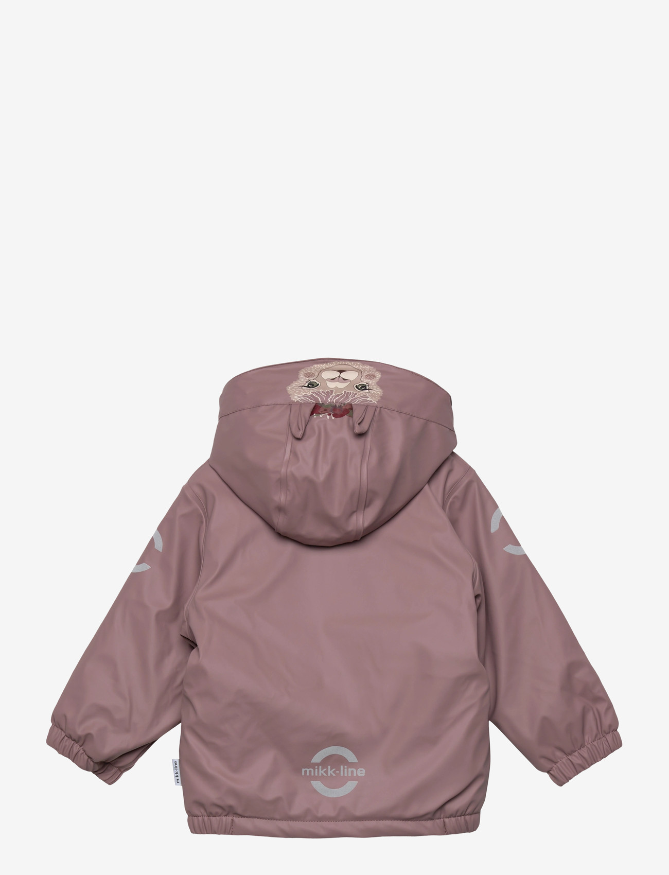 mikk-line - PU Rain Set Rec Warm Animal Susp104 - foret regntøj - twilight mauve - 1