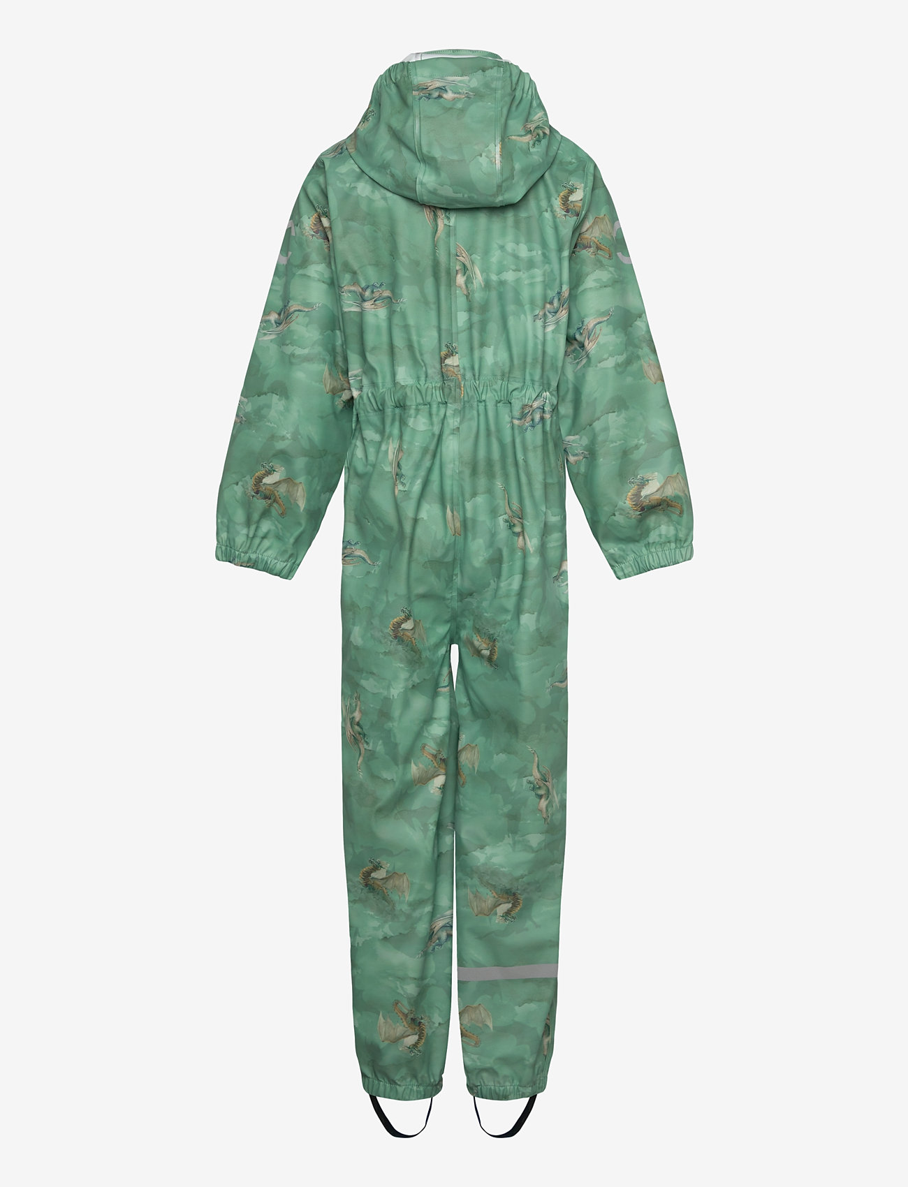 mikk-line - PU Rain Suit AOP Recycled - rain sets - green bay - 1