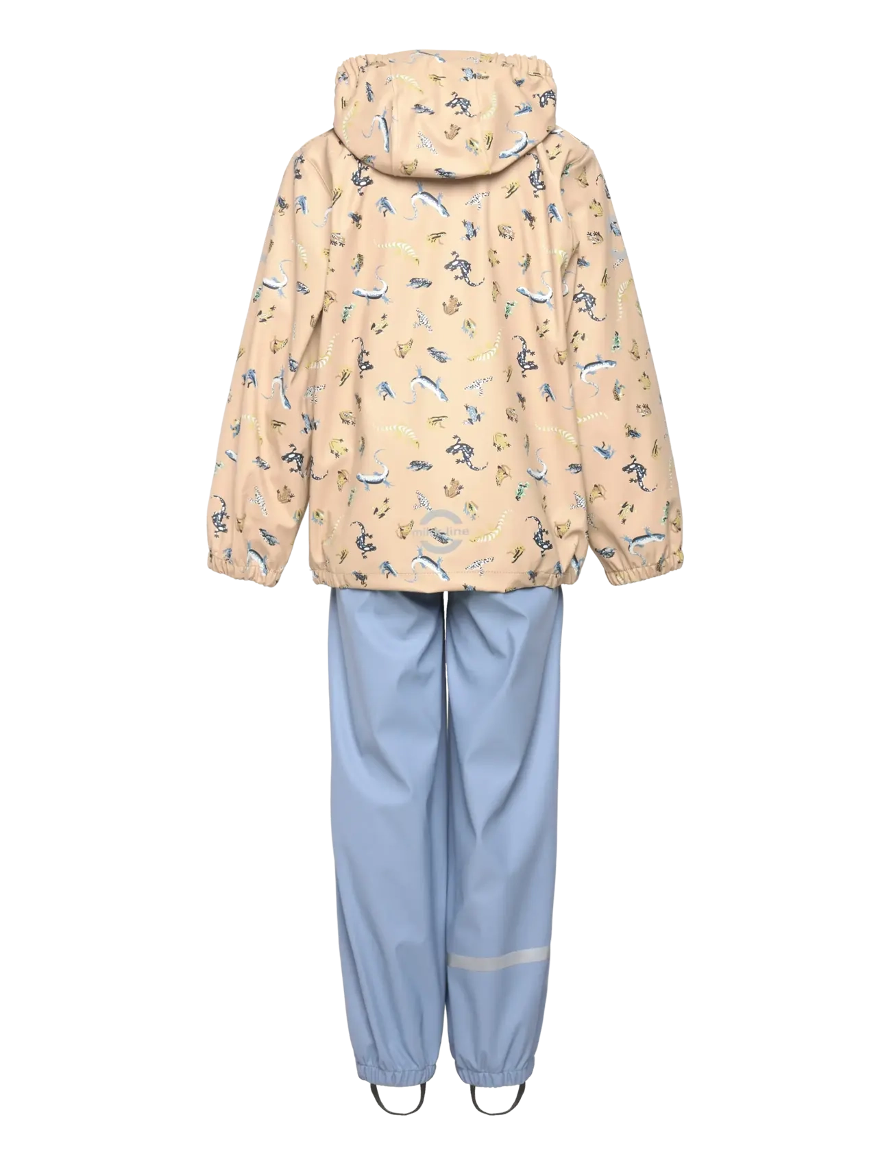 mikk-line - PU Rain Set Magic w. Susp 104 - gode sommertilbud - faded denim - 2