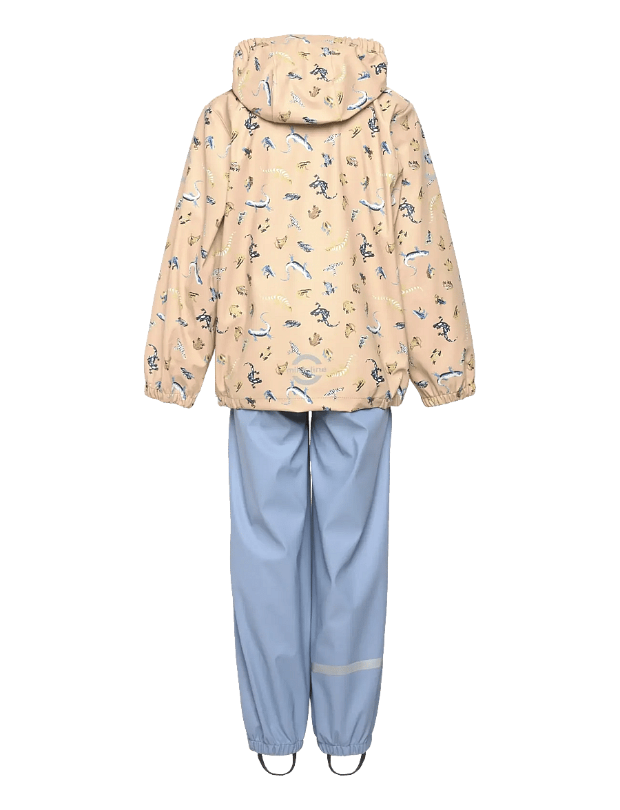 mikk-line - PU Rain Set Magic w. Susp 104 - vihmakomplektid - faded denim - 2