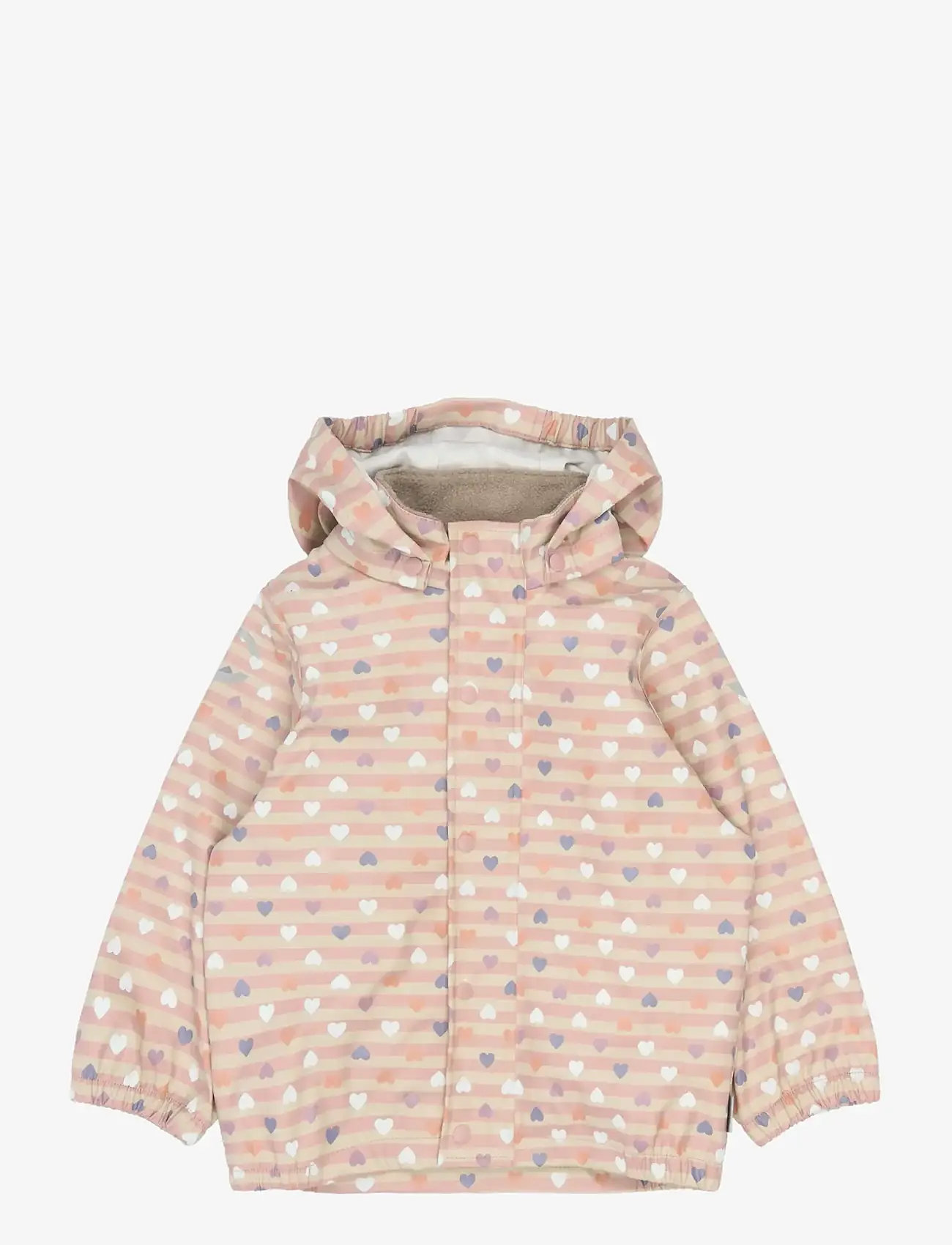 mikk-line - PU Rain Set Magic w. Susp 104 - regnsæt - magic heart aop - 2