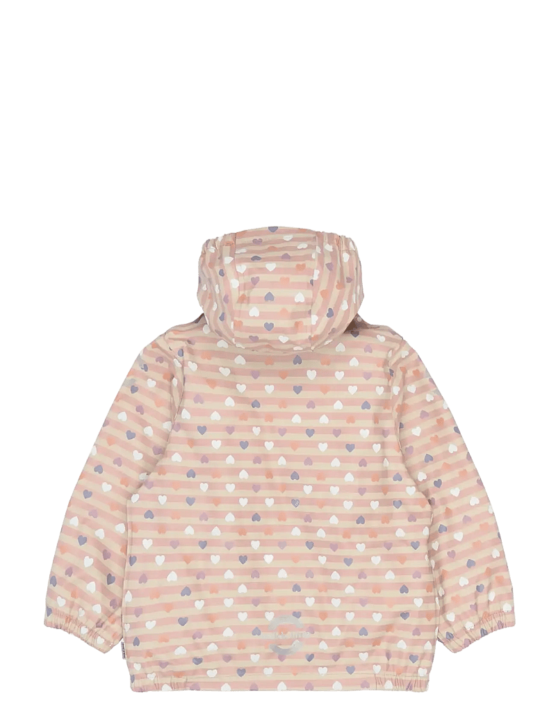 mikk-line - PU Rain Set Magic w. Susp 104 - regnsæt - magic heart aop - 3