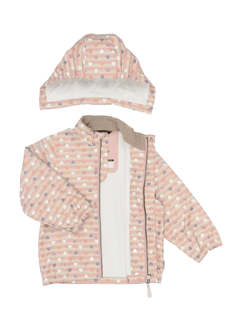 mikk-line - PU Rain Set Magic w. Susp 104 - regnsæt - magic heart aop - 4