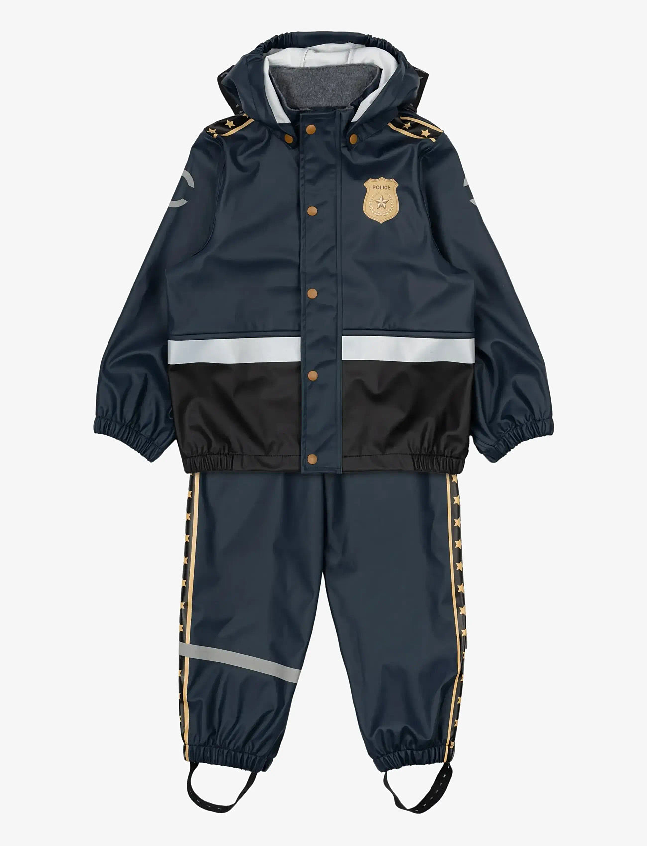 mikk-line - Rain Set Police w/susp 104 - regnställ - blue nights - 0