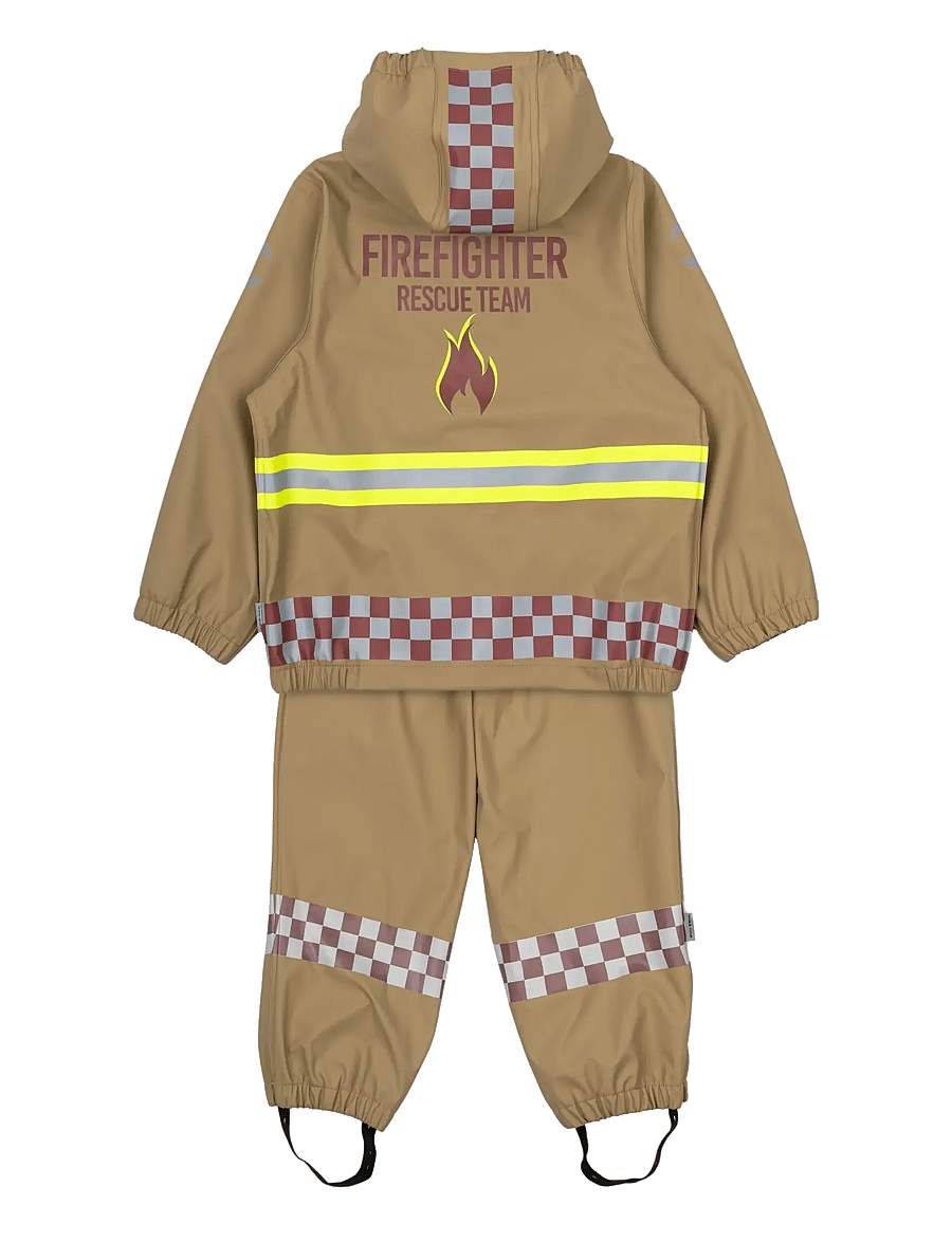 mikk-line - Rain Set Firefighter w/susp 104 - vihmakomplektid - kelp - 1