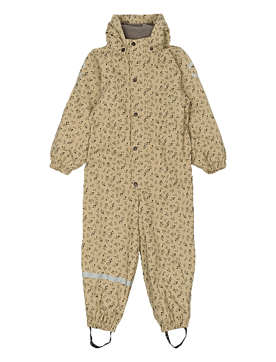 Pu Aop Rain Suit With Fleece - Regndragter